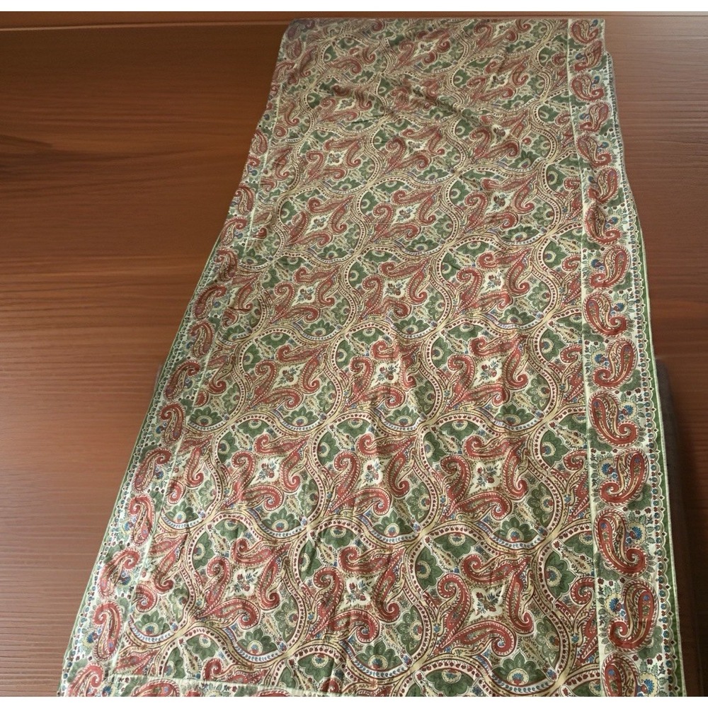 April Cornell Rectangular Tablecloth Paisley - Picture 5 of 5